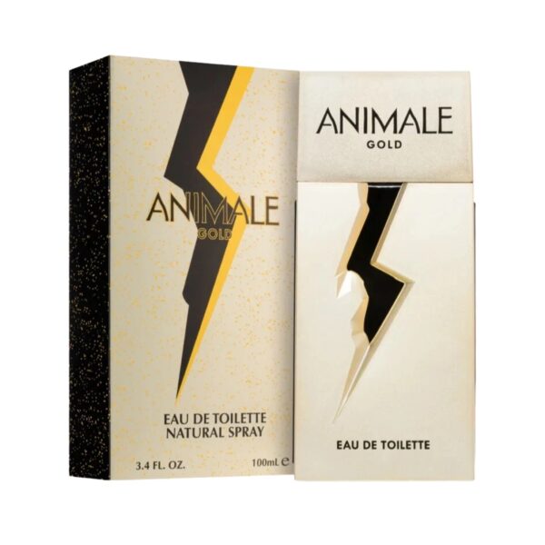 Animale Parfums Animale Gold Eau de Toilette for Men – 3.4 oz