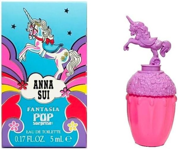 Anna Sui Fantasia Pop Surprise! Eau de Toilette for Women – 0.17 oz