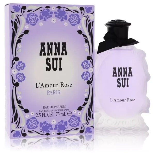 Anna Sui L'amour Rose Paris Eau de Parfum for Women – 2.5 oz