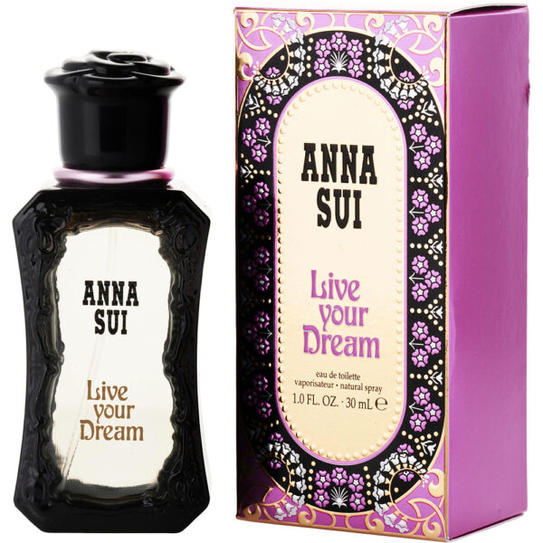 Anna Sui Live Your Dream Eau de Toilette for Women – 1 oz