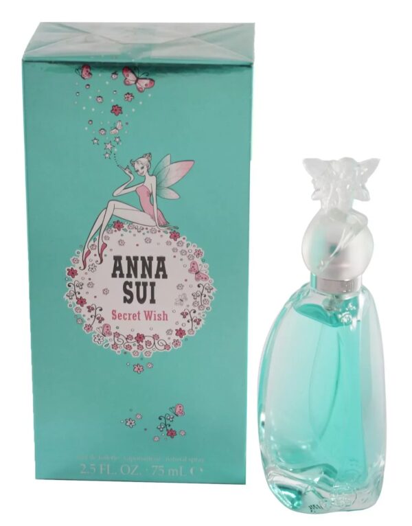 Anna Sui Secret Wish , / Eau de Toilette for Women – 2.5 oz
