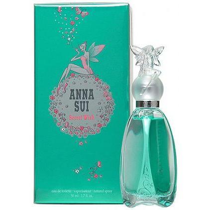 Anna Sui Secret Wish Eau de Toilette for Women – 1 oz