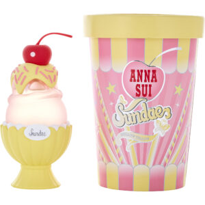 Anna Sui Sundae Mellow Yellow Eau de Toilette for Women – 1.7 oz