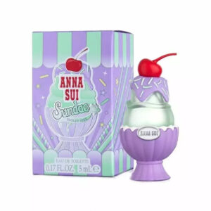 Anna Sui Sundae Violet Vibe Eau de Toilette for Women – 0.17 oz
