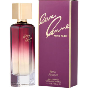 Anne Klein Love Rose Absolute Eau de Parfum for Women – 3.4 oz