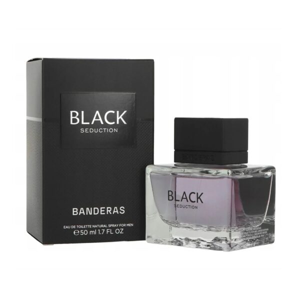 Antonio Banderas Black Seduction Eau de Toilette for Men – 1.7 oz
