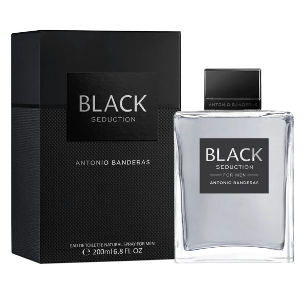 Antonio Banderas Black Seduction Eau de Toilette for Men – 6.8 oz