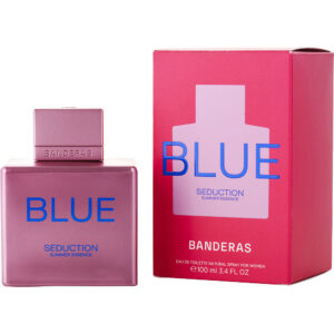 Antonio Banderas Blue Seduction Summer Essence Eau de Toilette for Women – 3.4 oz