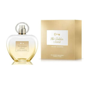 Antonio Banderas Her Golden Secret Eau de Toilette for Women – 2.7 oz