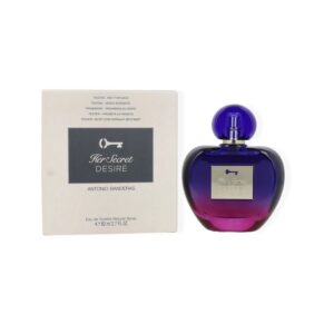 Antonio Banderas Her Secret Desire Eau de Toilette for Women – 2.7 oz