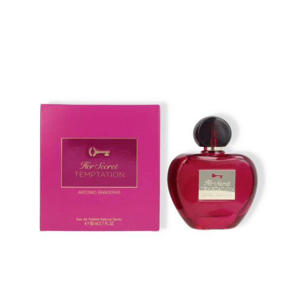 Antonio Banderas Her Secret Temptation Eau de Toilette for Women – 2.7 oz