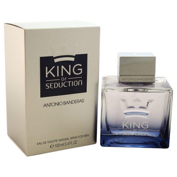 Antonio Banderas King Of Seduction Eau de Toilette for Men – 3.4 oz