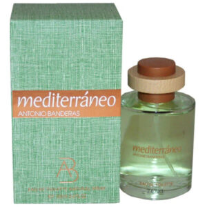 Antonio Banderas Mediterraneo Eau de Toilette for Men – 3.4 oz