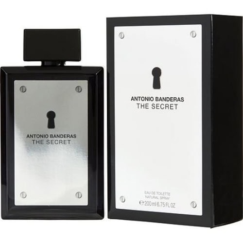 Antonio Banderas Secret Cologne for Men Eau de Toilette Spray 6.7 oz
