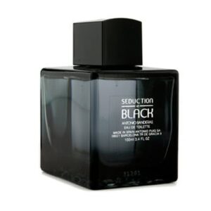 Antonio Banderas Seduction In Black Eau de Toilette for Men – 3.4 oz
