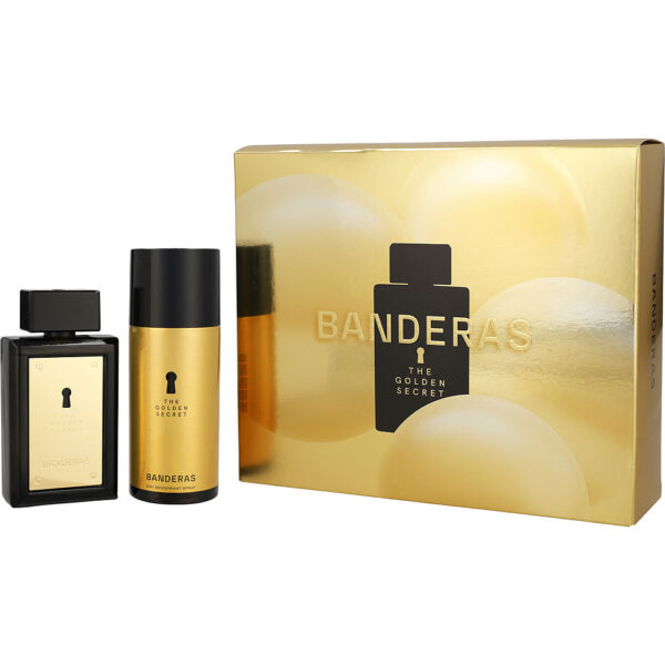 Antonio Banderas The Golden Secret EDT & Deodorant Set for Men