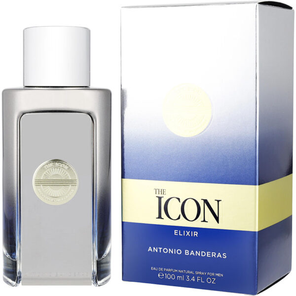 Antonio Banderas The Icon Elixir Eau de Parfum for Men – 3.4 oz