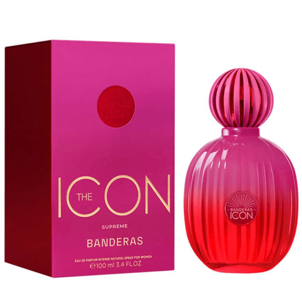 Antonio Banderas The Icon Supreme Eau de Parfum for Women – 3.4 oz