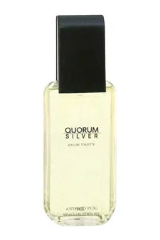 Antonio Puig Quorum Silver Eau de Toilette for Men – 3.4 oz