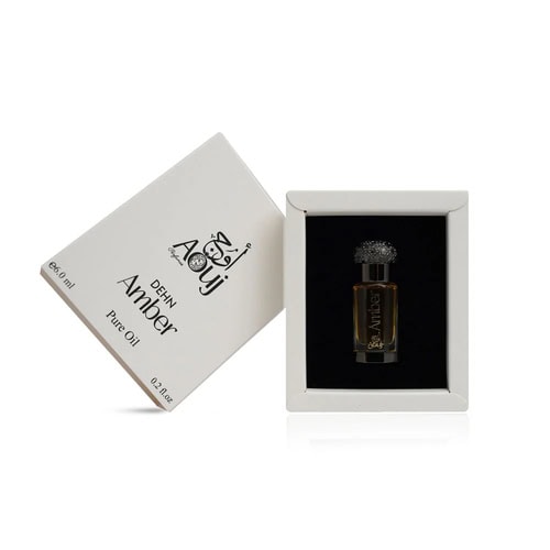 Aouj Dehn Amber Pure Oil for Unisex – 6 ml