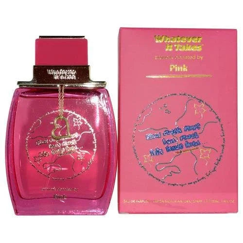 Apple Beauty Whatever It Takes Pink Eau de Parfum for Women – 3.4 oz