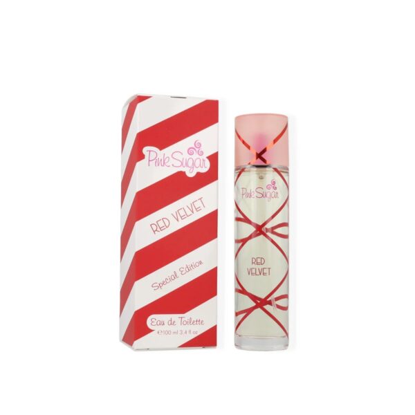 Aquolina Pink Sugar Red Velvet Eau de Toilette for Women – 3.4 oz
