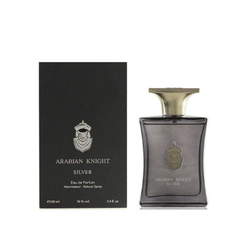 Arabian Oud Arabian Knight Silver Eau de Parfum for Men – 3.4 oz