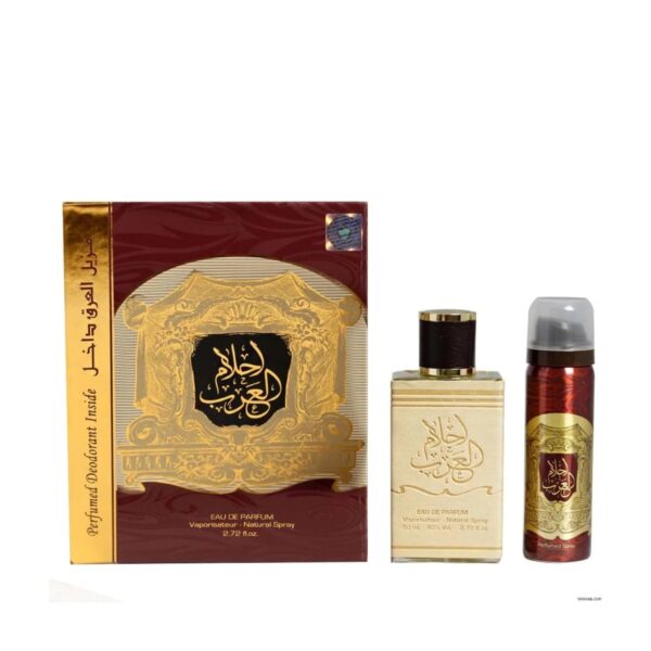 Ard Al Zaafaran Ahlam Al Arab Unisex Eau de Parfum & Deodorant Set