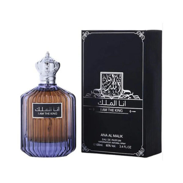 Ard Al Zaafaran Ana Al Malik I Am King Eau de Parfum for Men – 3.4 oz