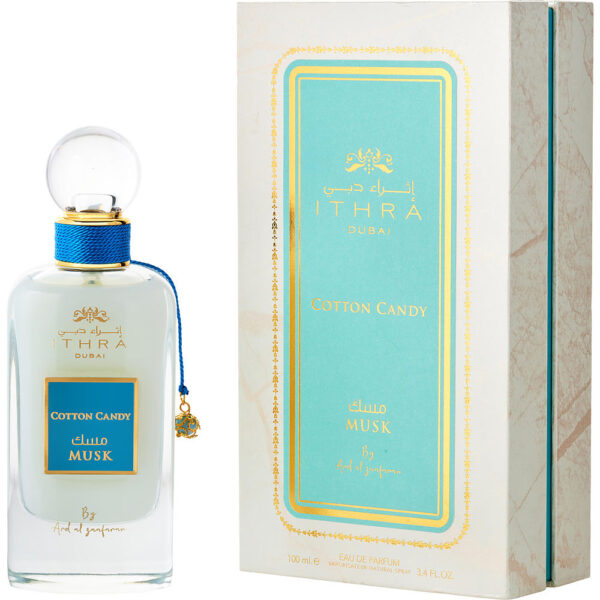 Ard Al Zaafaran Cotton Candy ITHRA DUBAI MUSK COLLECTION Eau de Parfum for Unisex – 3.4 oz