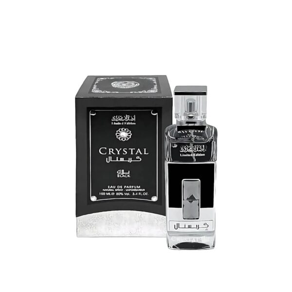Ard Al Zaafaran Crystal Black Eau de Parfum for Men – 3.4 oz