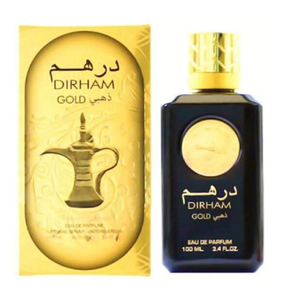 Ard Al Zaafaran Dirham Gold Eau de Parfum for Men – 3.4 oz