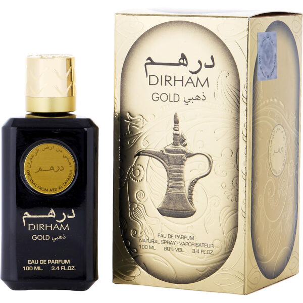 Ard Al Zaafaran Dirham Gold Eau de Parfum for Unisex – 3.4 oz