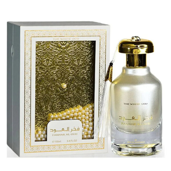 Ard Al Zaafaran Fakhar Al Oud The White Oud Eau de Parfum for Unisex – 3.4 oz