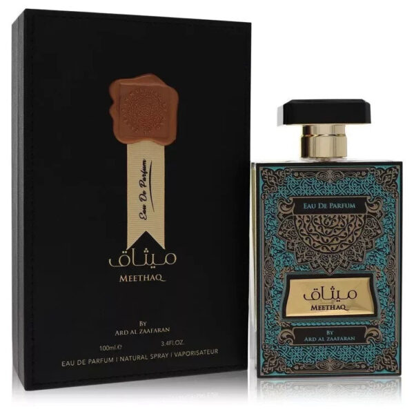 Ard Al Zaafaran Meethaq Eau de Parfum for Unisex – 3.4 oz