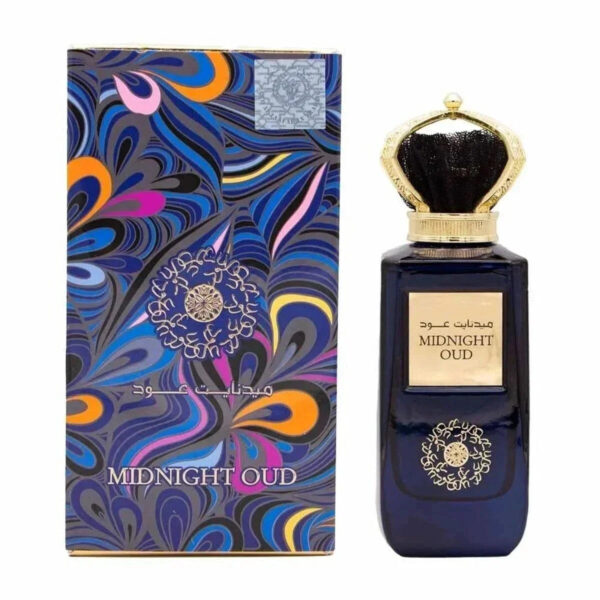 Ard Al Zaafaran Midnight Oud Eau de Parfum for Men – 3.4 oz
