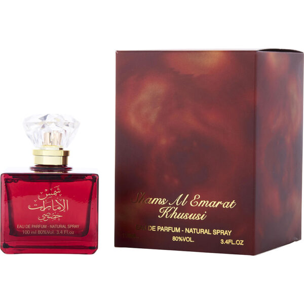 Ard Al Zaafaran Shams Al Emarat Khususi Eau de Parfum for Unisex – 3.4 oz