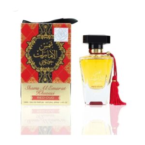 Ard Al Zaafaran Shams Al Emarat Khususi Red Oud Eau de Parfum for Unisex – 3.4 oz