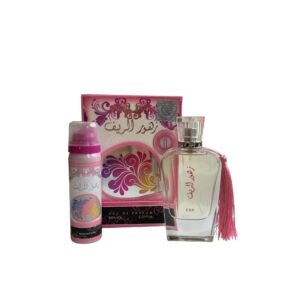 Ard Al Zaafaran Zahoor Al Reef Eau de Parfum for Women – 2 piece gift set