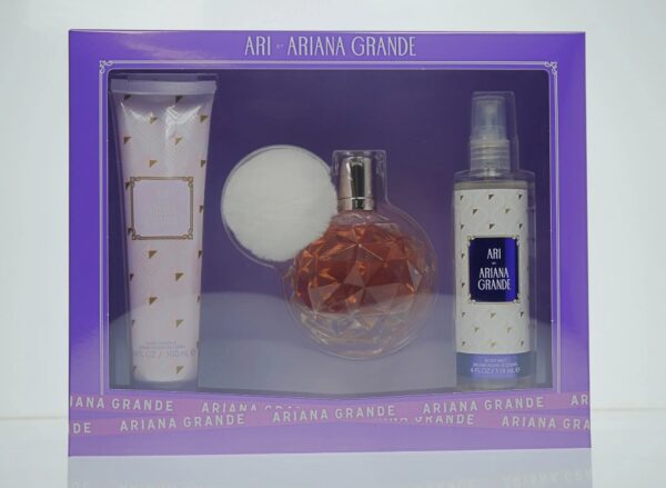 Ariana Grande Ari 3 piece v3 Eau de Parfum for Women – 3 piece gift set - v3