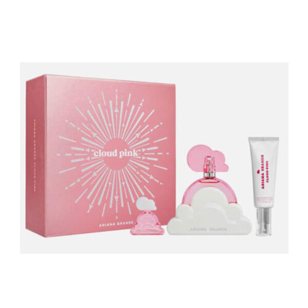 Ariana Grande Cloud Pink 3 piece v2 Eau de Parfum for Women – 3 piece gift set - v2