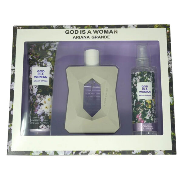 Ariana Grande God Is A Woman 3 piece v2 Eau de Parfum for Women – 3 piece gift set - v2