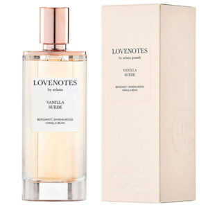 Ariana Grande Lovenotes Vanilla Suede Eau de Parfum for Women – 4.2 oz