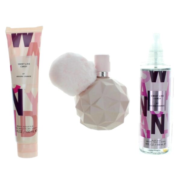 Ariana Grande Sweet Like Candy 3 piece v5 Eau de Parfum for Women – 3 piece gift set - v5