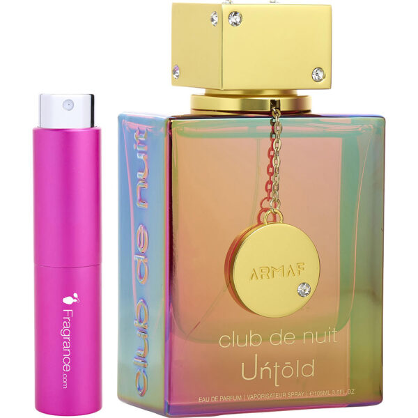 Armaf Club De Nuit Untold TRAVEL Eau de Parfum for Unisex – 0.27 oz