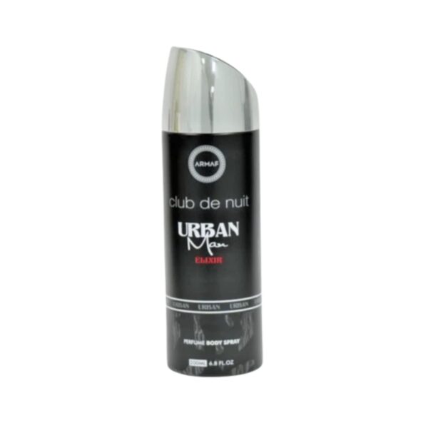 Armaf Club De Nuit Urban Man Elixir Body Spray 6.7 oz