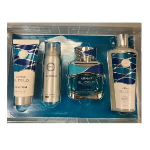 Armaf El Cielo 4 piece Eau de Parfum for Men – 4 piece gift set