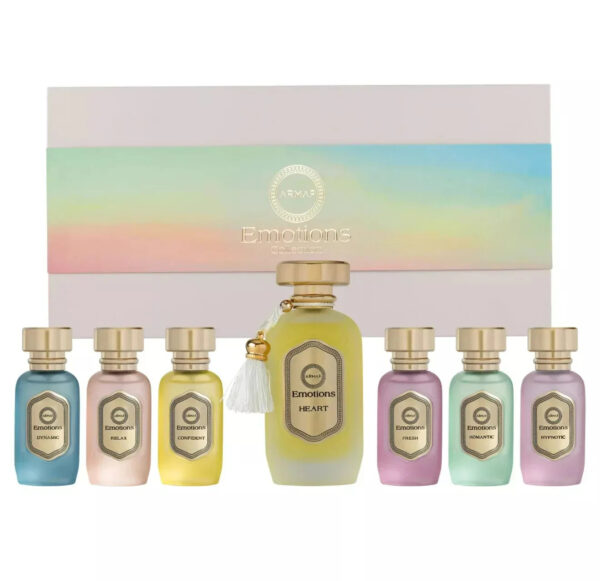 Armaf Heart of Emotions Eau de Parfum for Unisex – 7 piece gift set