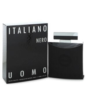 Armaf Italiano Nero Uomo Eau de Toilette for Men – 3.4 oz