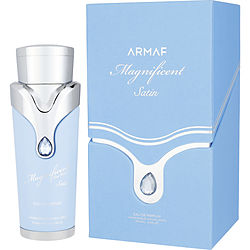 Armaf Magnificent Satin by Armaf EAU DE PARFUM SPRAY 3.4 OZ for MEN